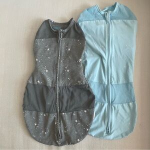 Set of (2) Happiest Baby Sleepea 5 Second Baby Swaddles